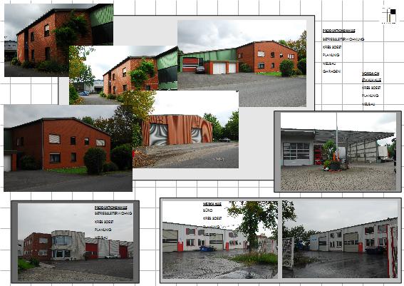 Werkhallen mit Betriebsleiterwohnung und Büro, Neubau, Planung, Bauleitung - Kreis Soest - NRW